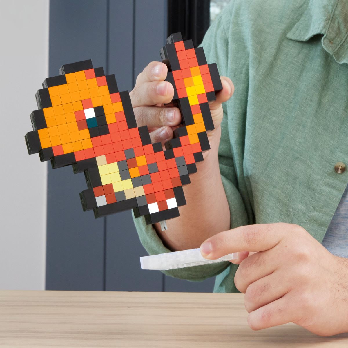 Charmander Píxel Art Pokémon MEGA