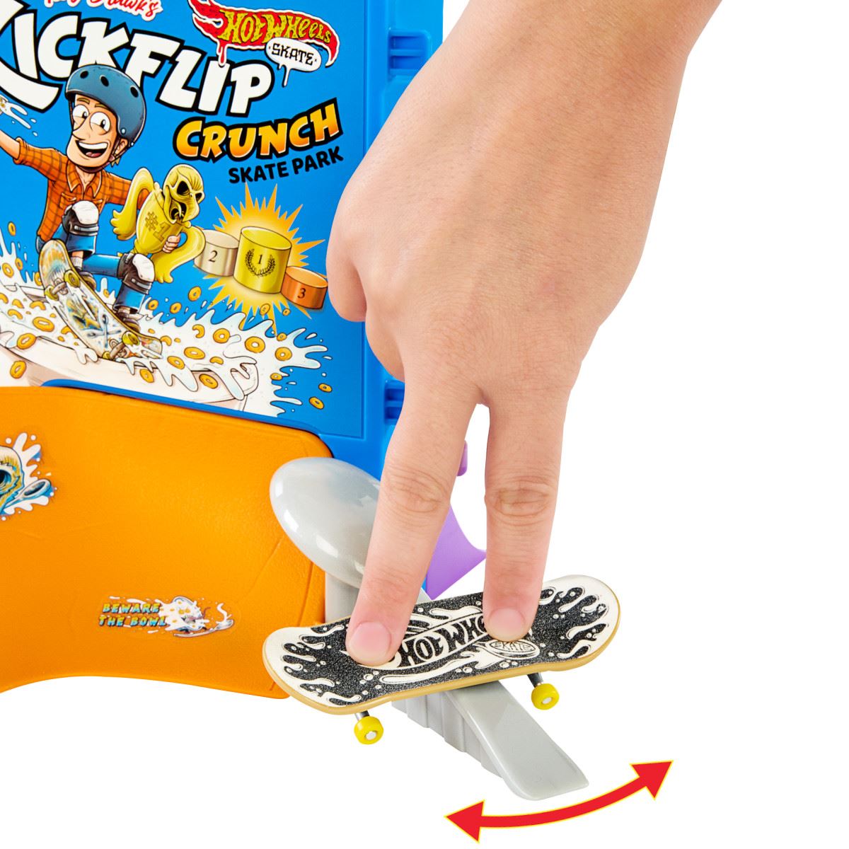 Pista de Juguete - Hot Wheels Skate - Set Bowl de Cereal