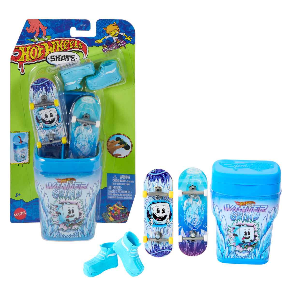 Juego de patinetas para dedos - Hot Wheels
