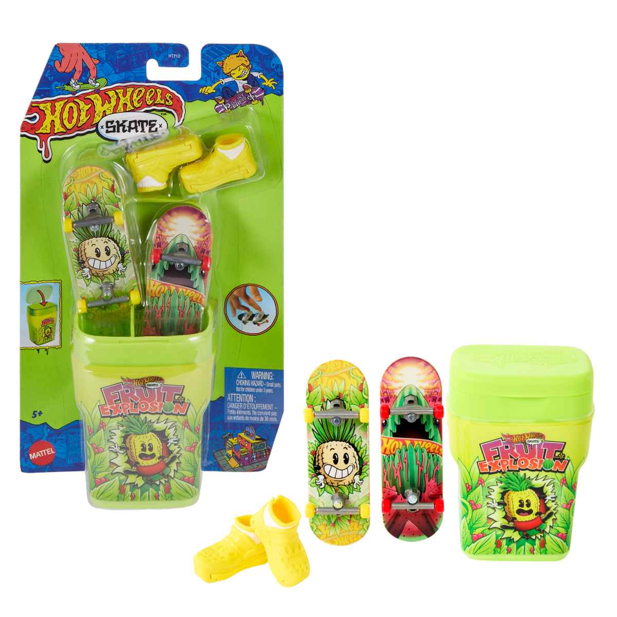 Juego de patinetas para dedos - Hot Wheels