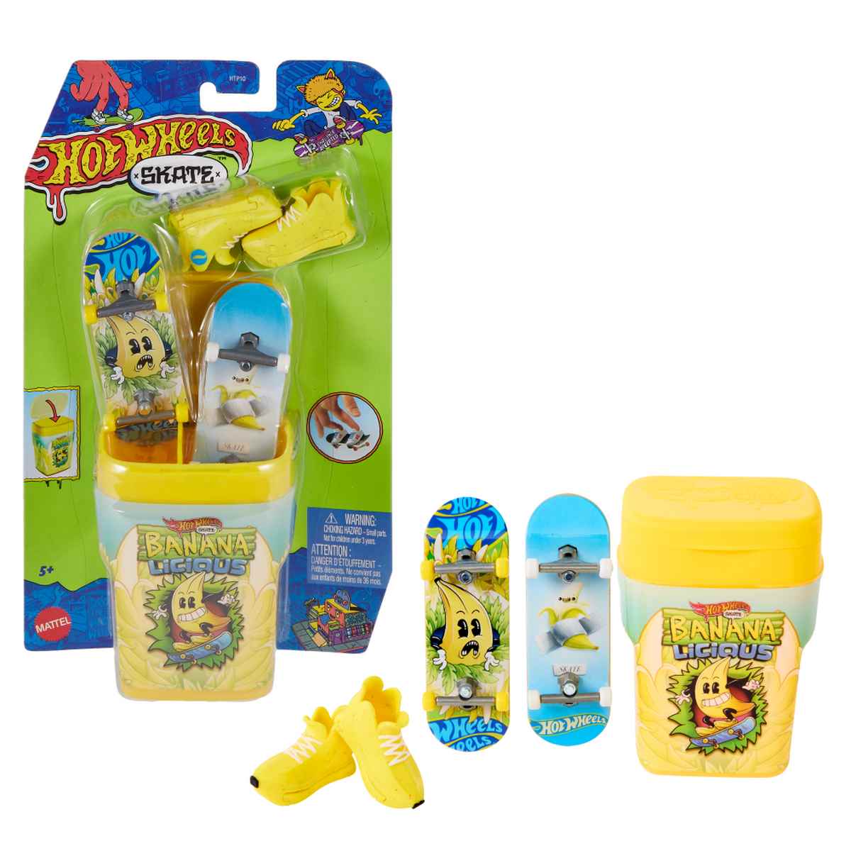 Juego de patinetas para dedos - Hot Wheels