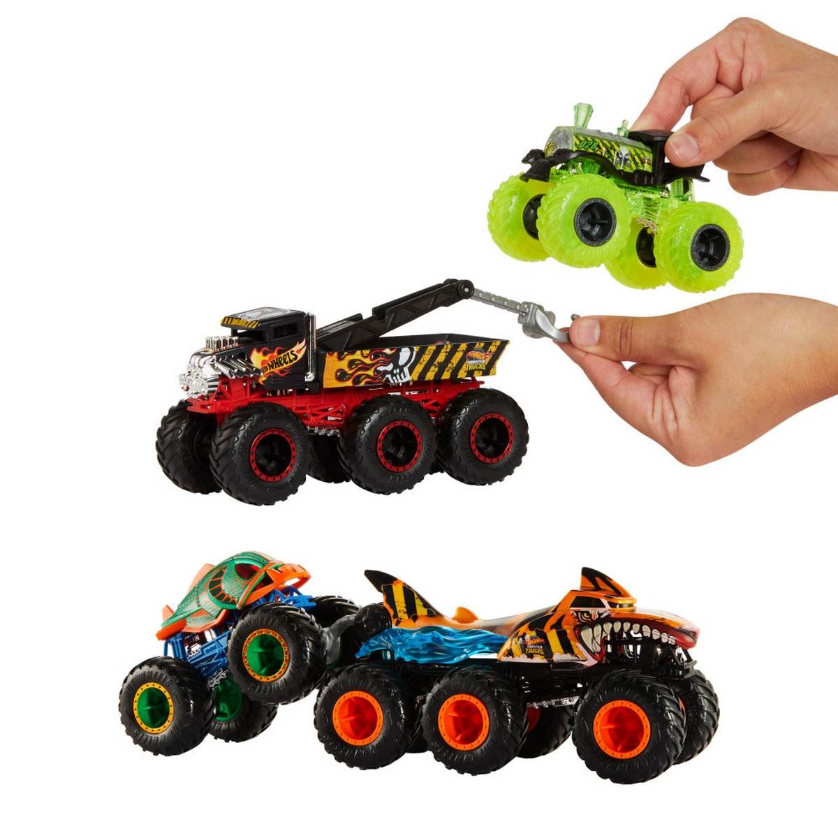 Monster Trucks Hot Wheels Escala 1:64