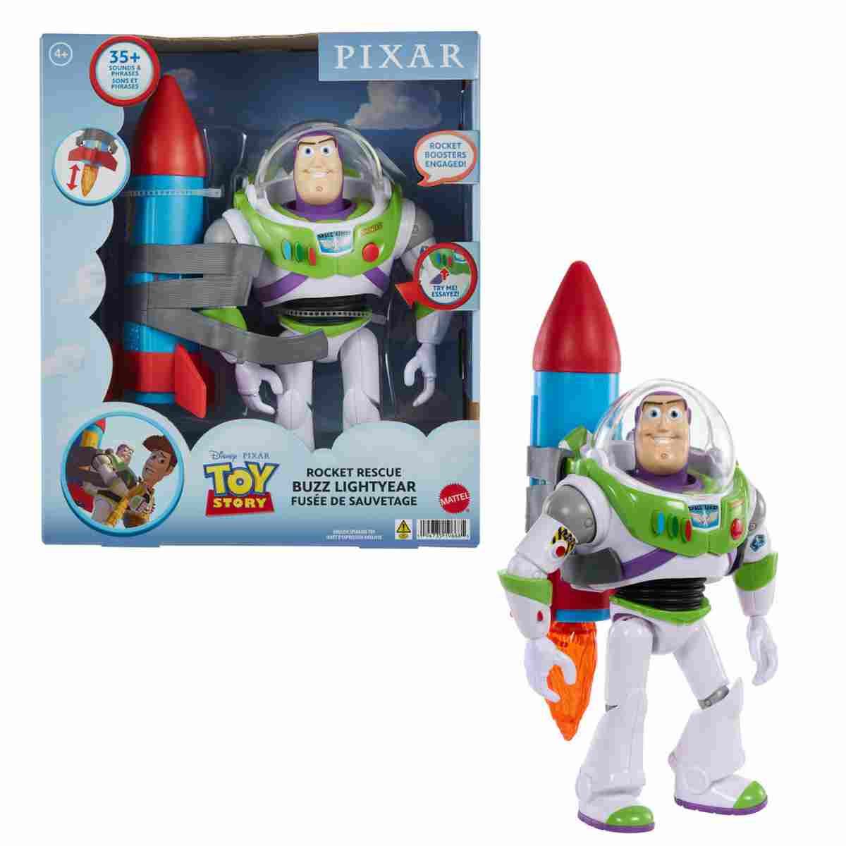 Figura de Buzz con Cohete Disney Pixar Toy Story