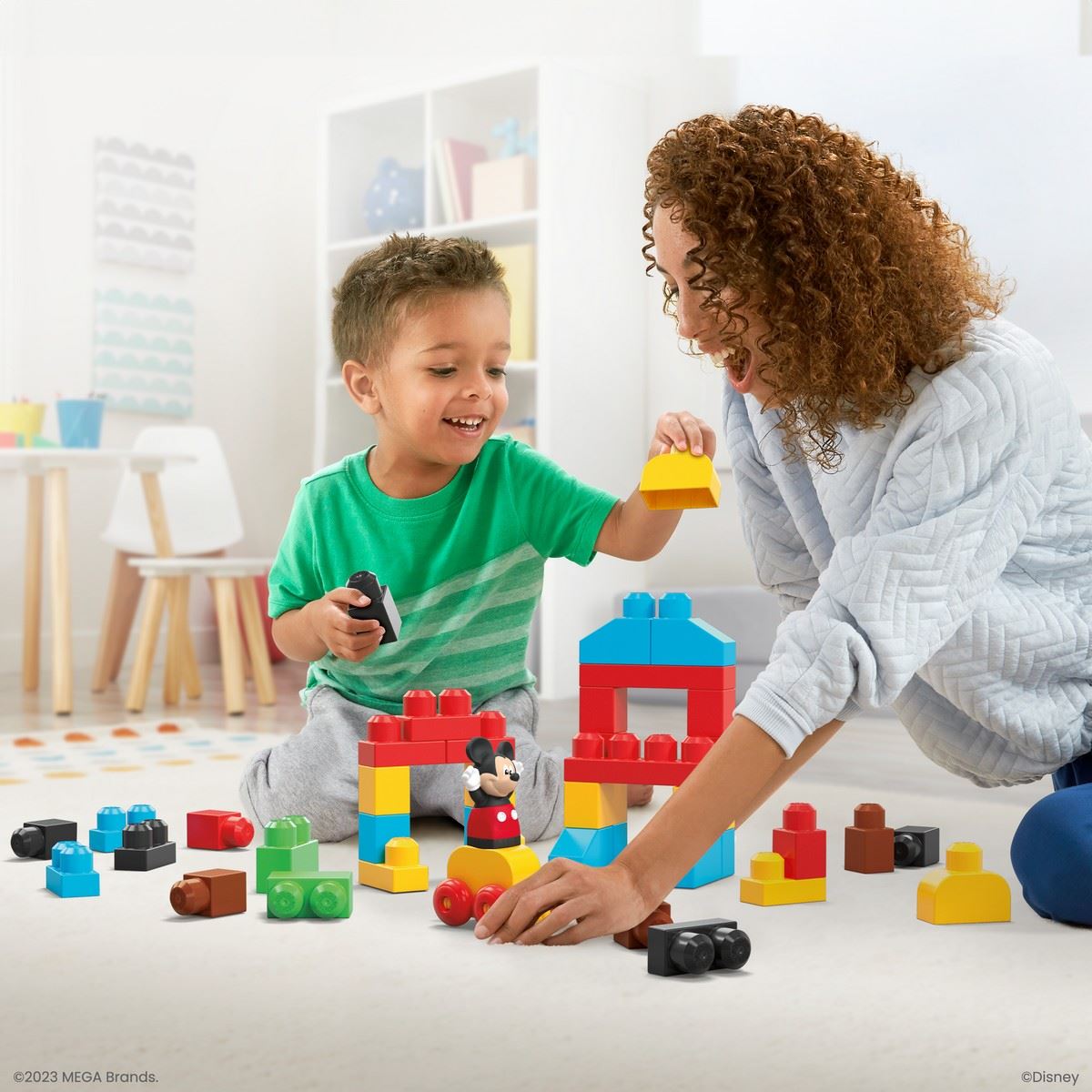 Mega Bloks Juguete de Construcción Bloques de Mickey