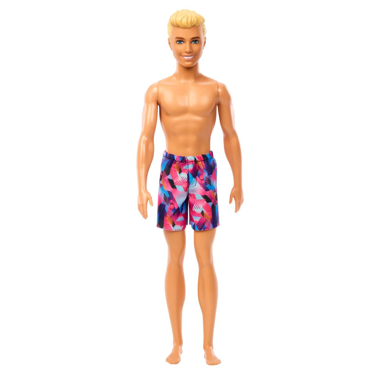 Barbie Muñeco Ken de Playa con Traje de Baño