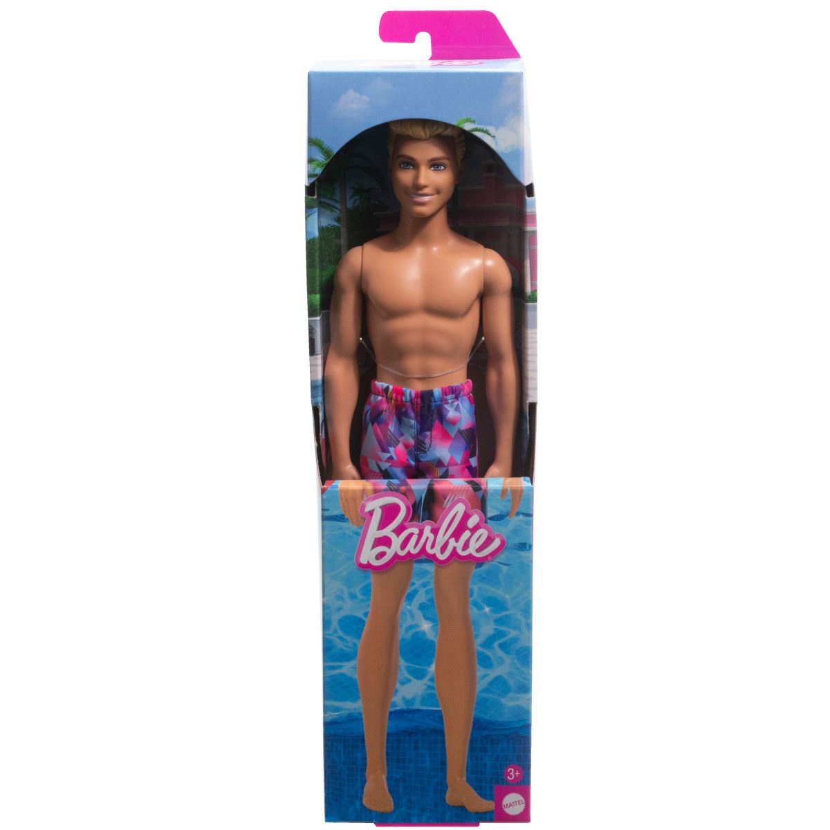 Barbie Muñeco Ken de Playa con Traje de Baño