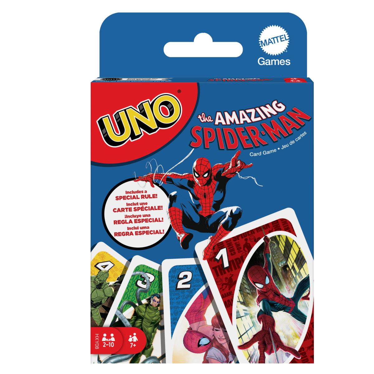 UNO Marvel Spider-Man - Juego de Cartas - Original Mattel