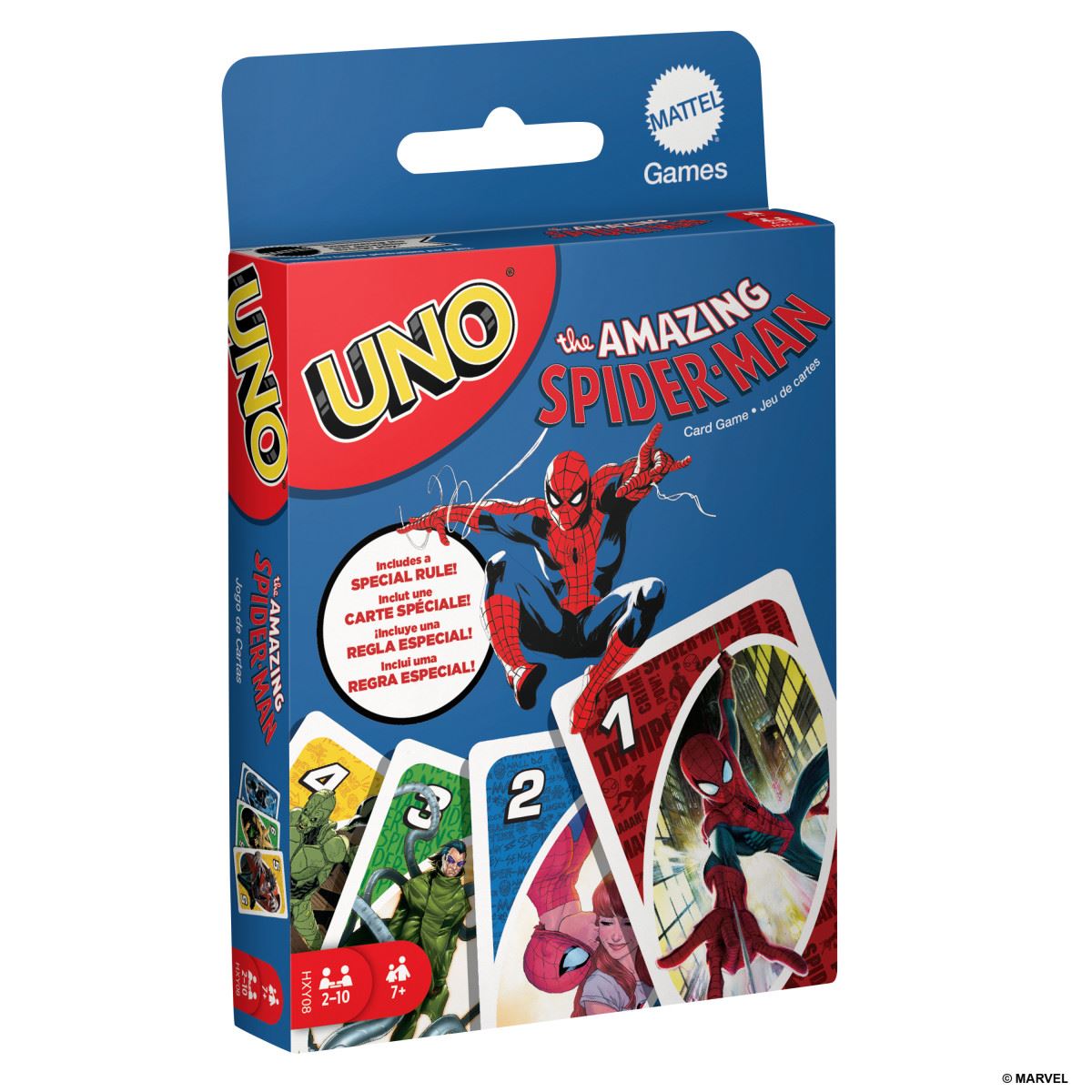 UNO Marvel Spider-Man - Juego de Cartas - Original Mattel