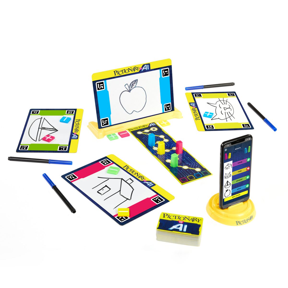 Pictionary Juego de Mesa vs IA para Niños