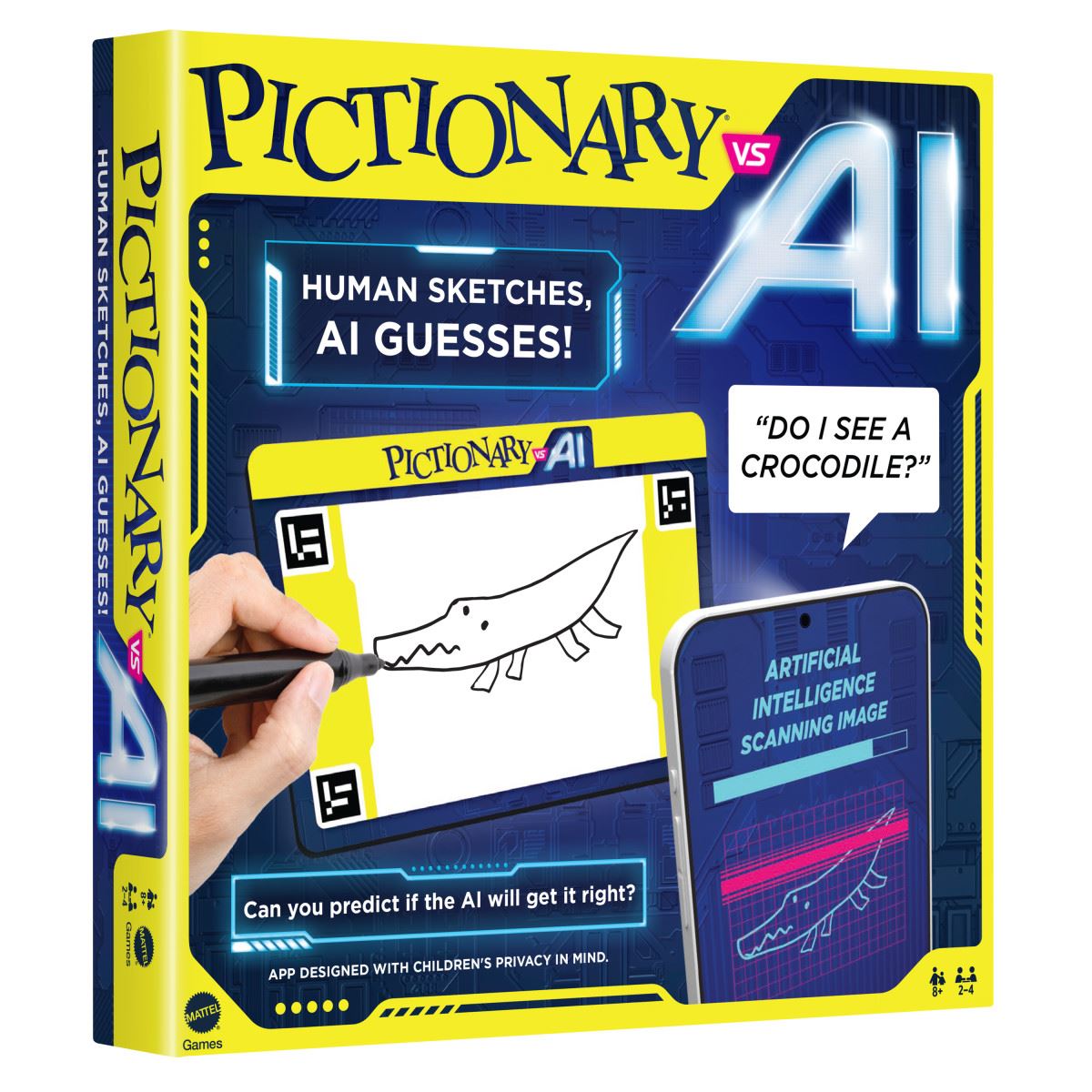 Pictionary Juego de Mesa vs IA para Niños