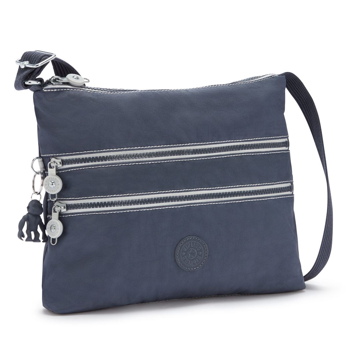 Bolsa crossbody Kipling gris
