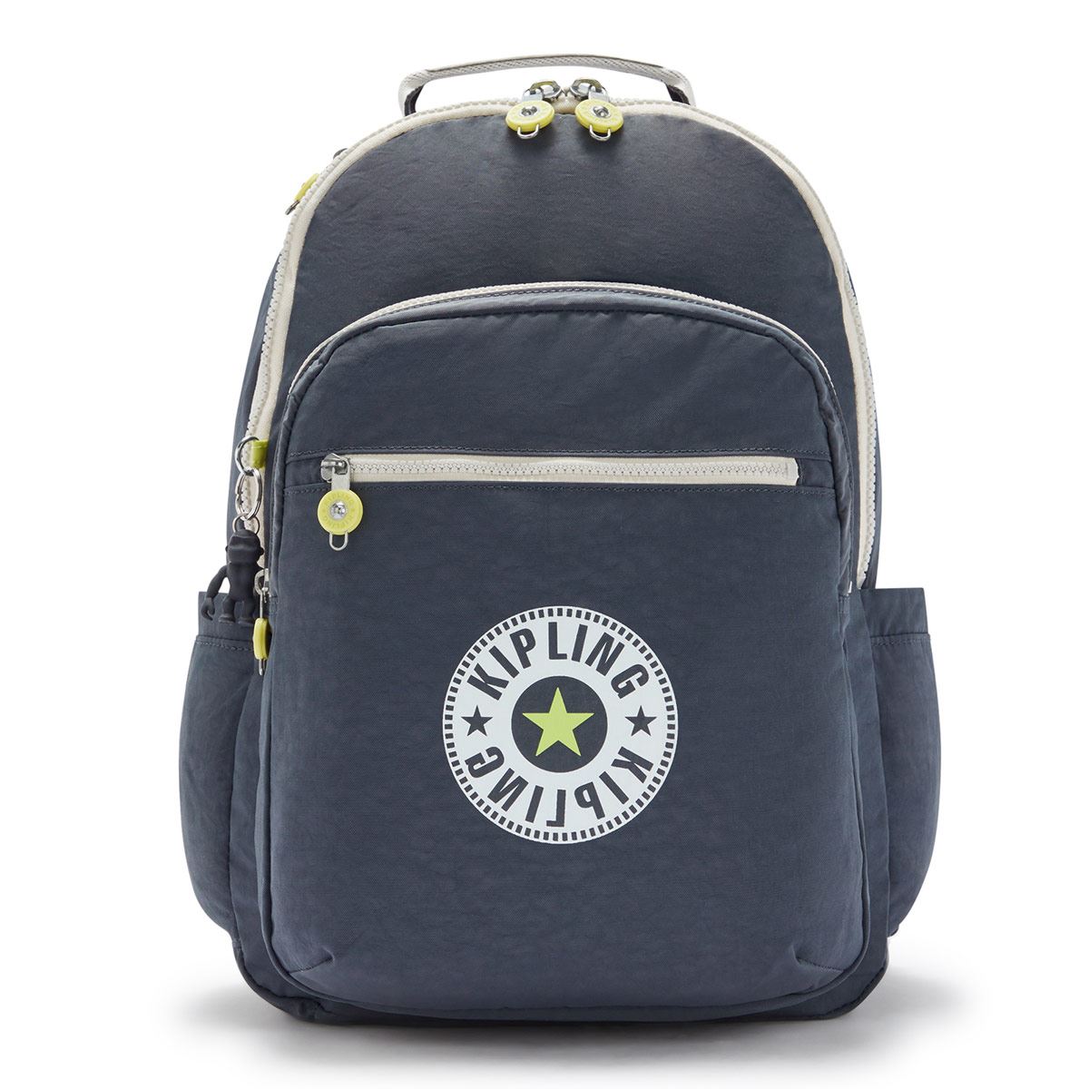 Mochila Kipling azul marino Grande