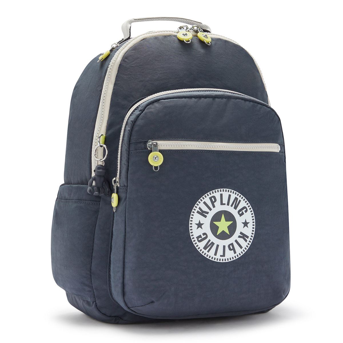 Mochila Kipling azul marino Grande