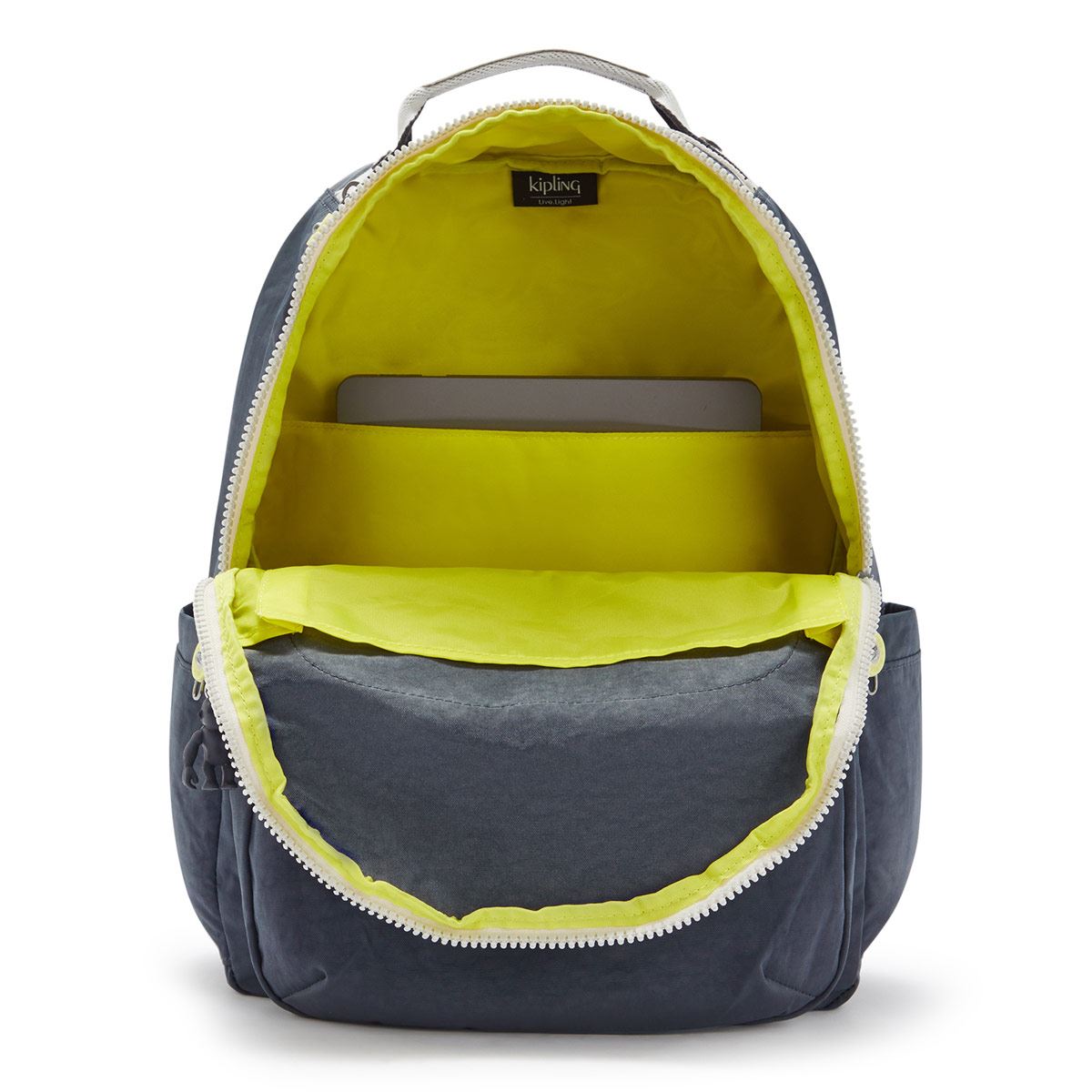 Mochila Kipling azul marino Grande