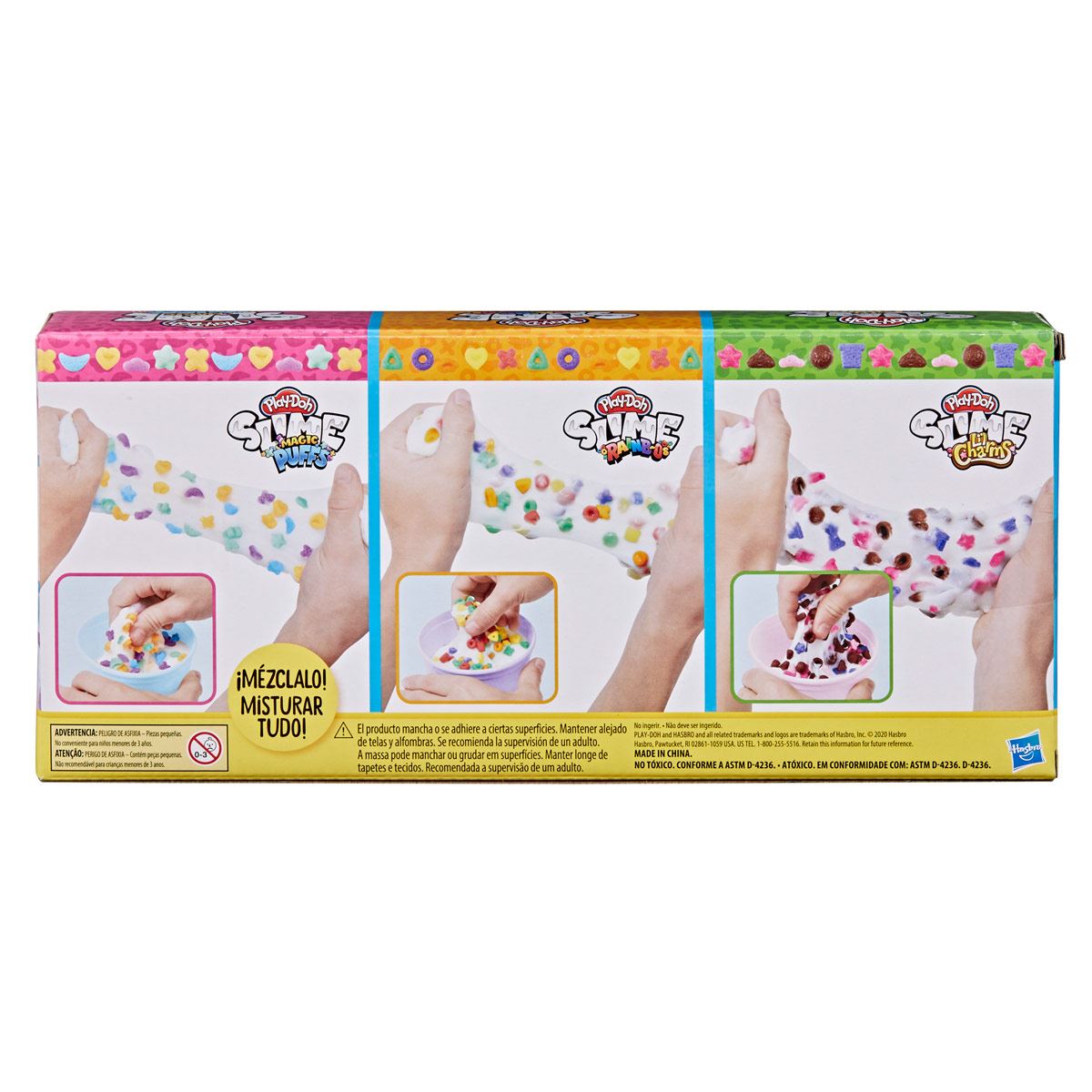 Play-Doh Slime - Set con el tema del cereal