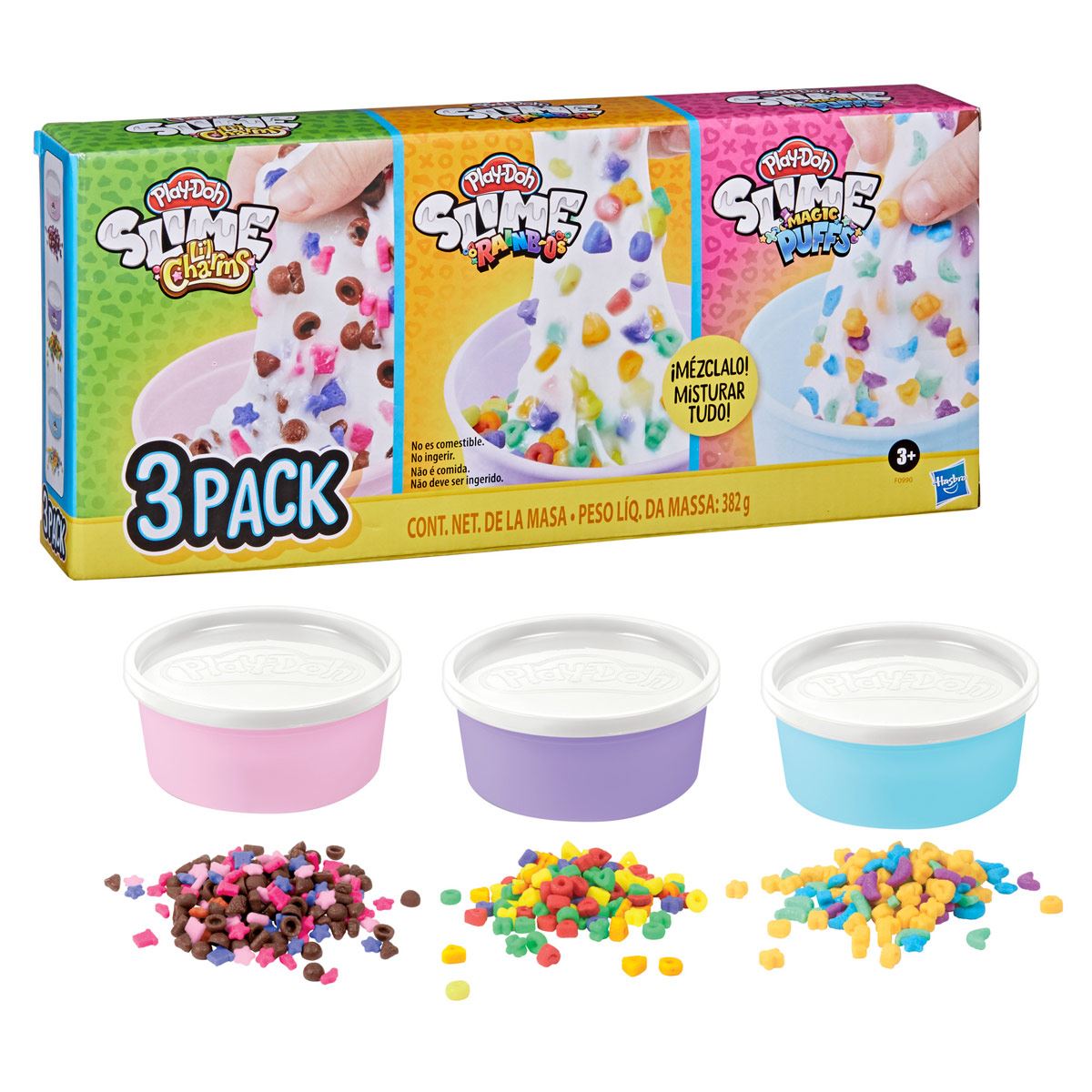 Play-Doh Slime - Set con el tema del cereal