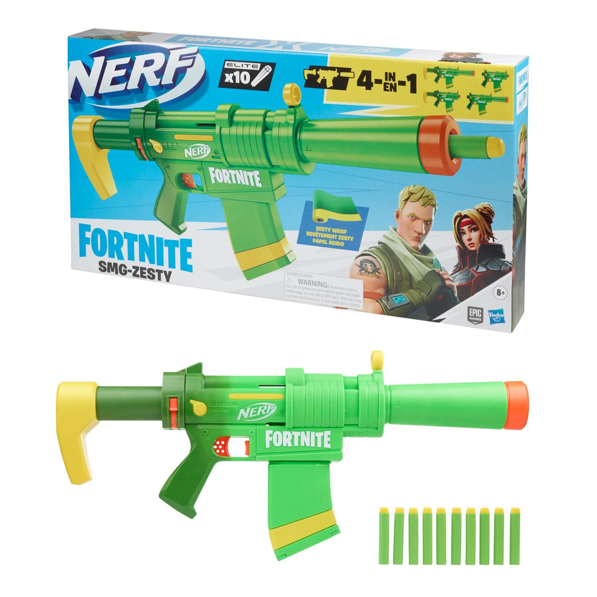 Ner fortnite smg zesty