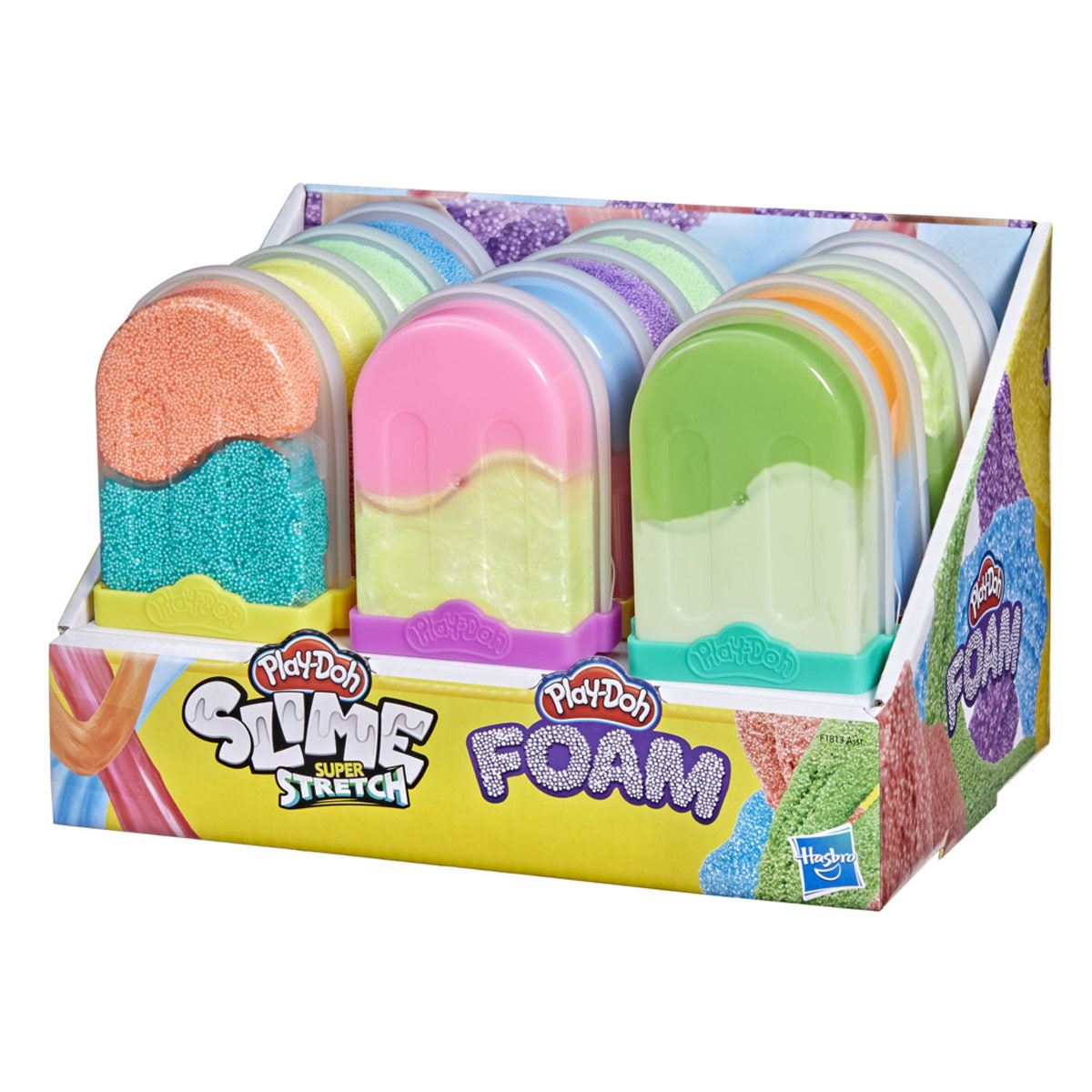 Play-Doh Foam y Play-Doh Slime Super Stretch - Surtido