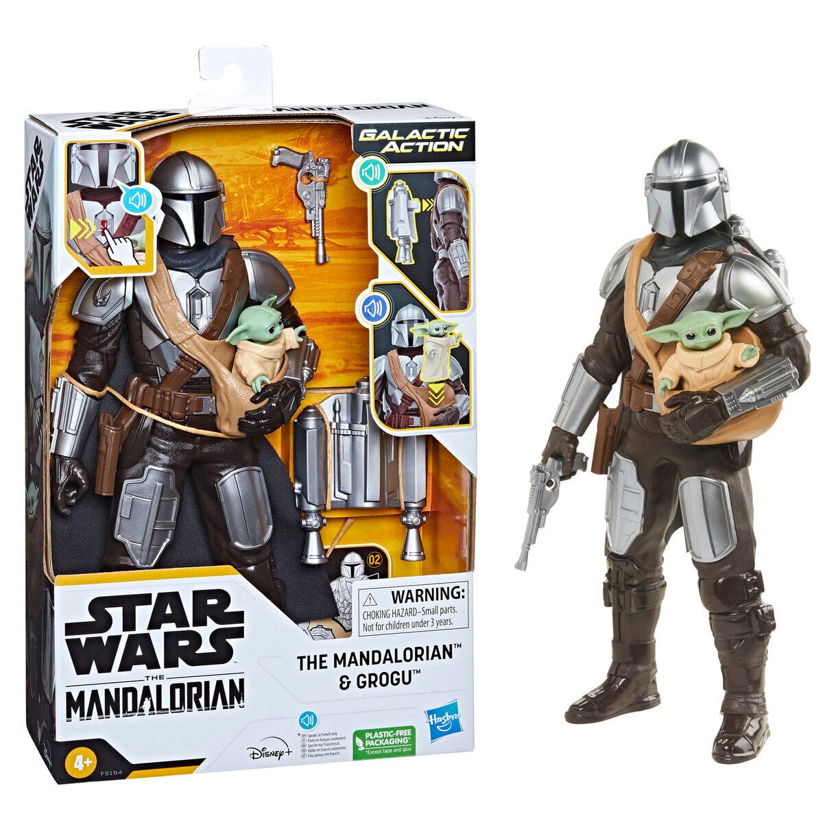 Set Figuras The Mandalorian & Grogu