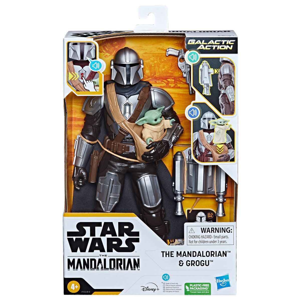 Set Figuras The Mandalorian & Grogu