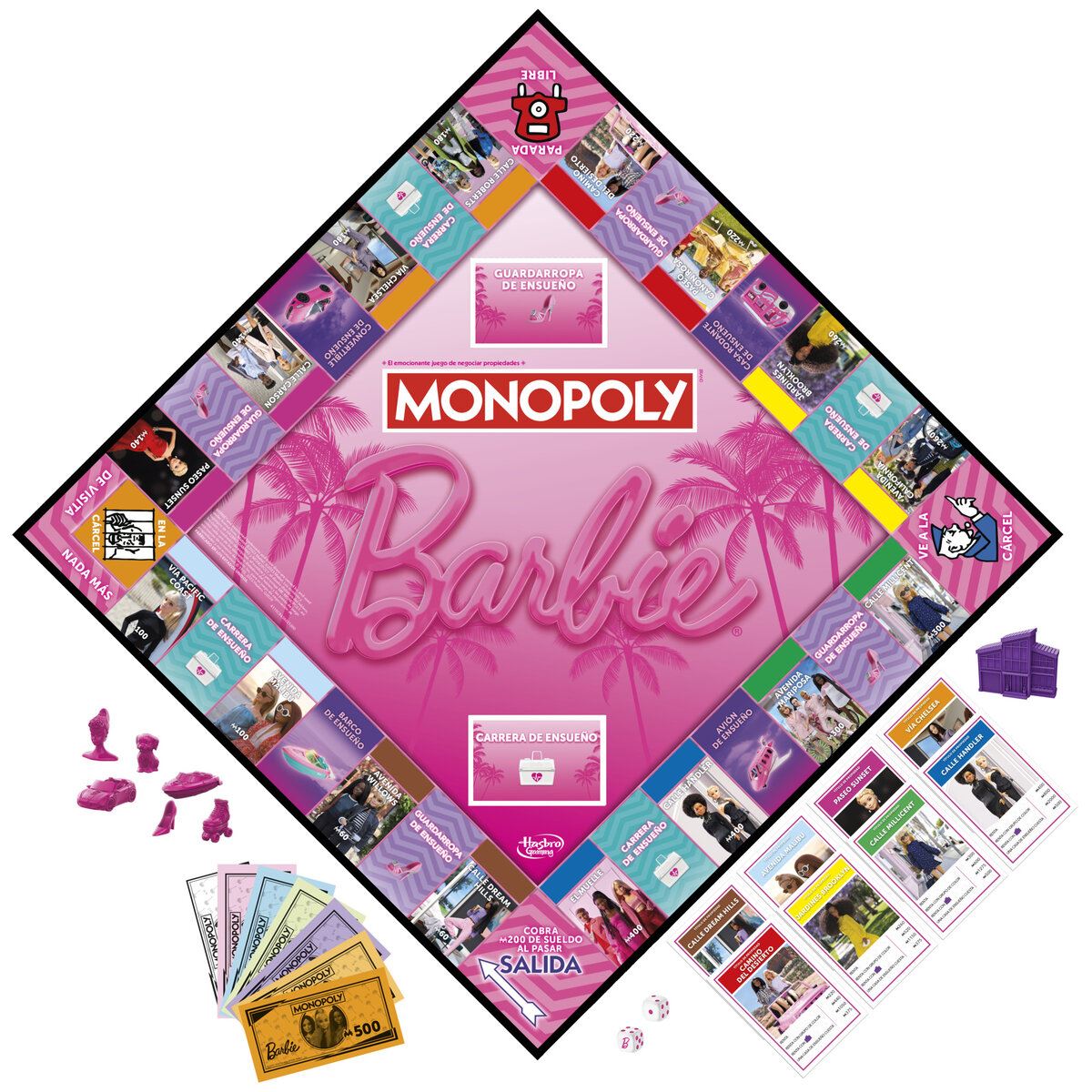 Juego de Mesa Monopoly Barbie