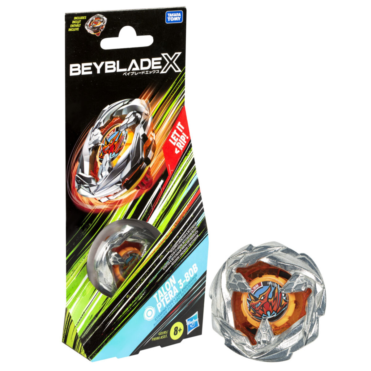 1 Top de Rotación Derecha Tipo Resistencia Beyblade X