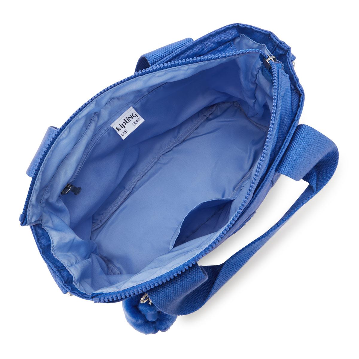 Bolsa Totes Color Azul Celeste Para Mujer Kipling