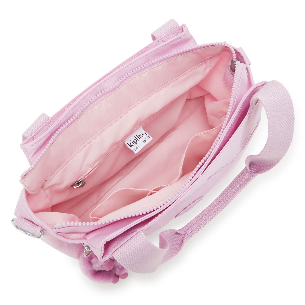 Bolso Shoulder Bag Kipling Rosa para Mujer