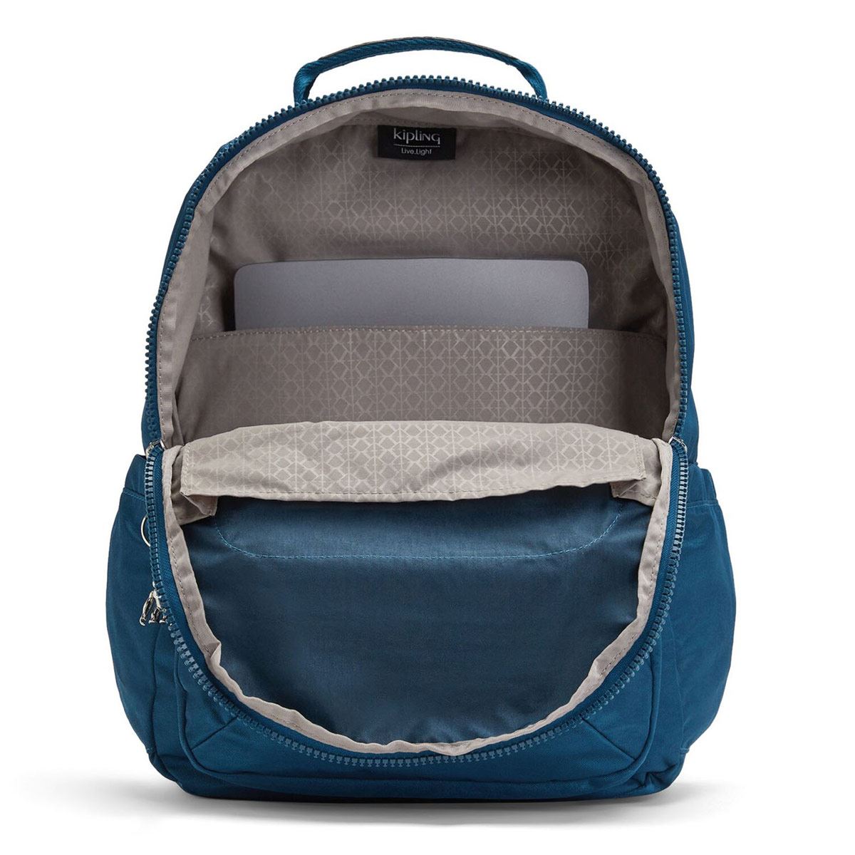 Mochila kipling azul