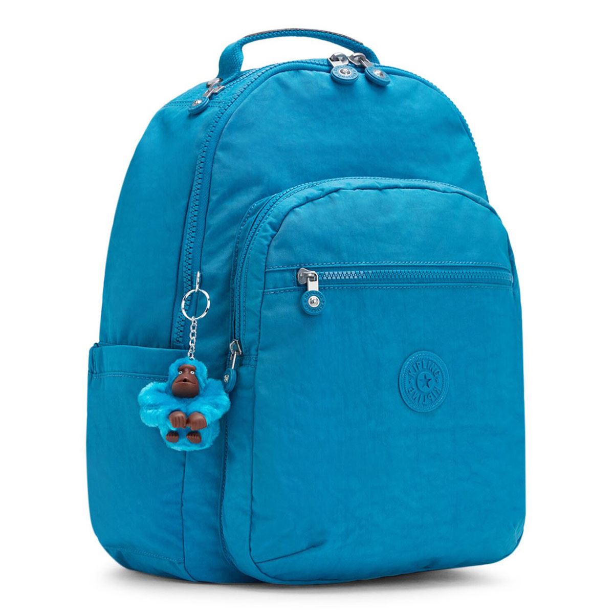 Mochila kipling azul