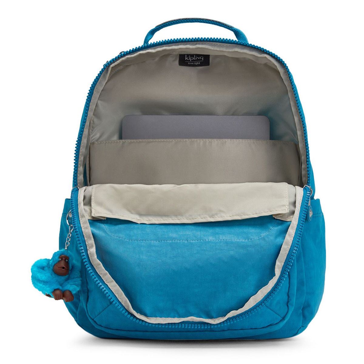 Mochila kipling azul