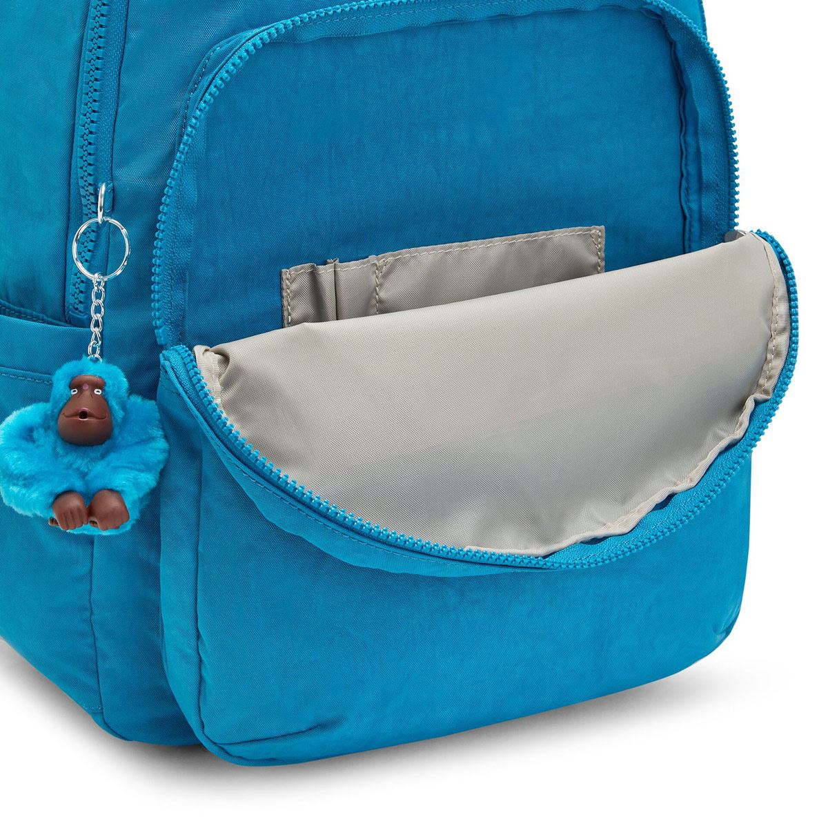 Mochila kipling azul