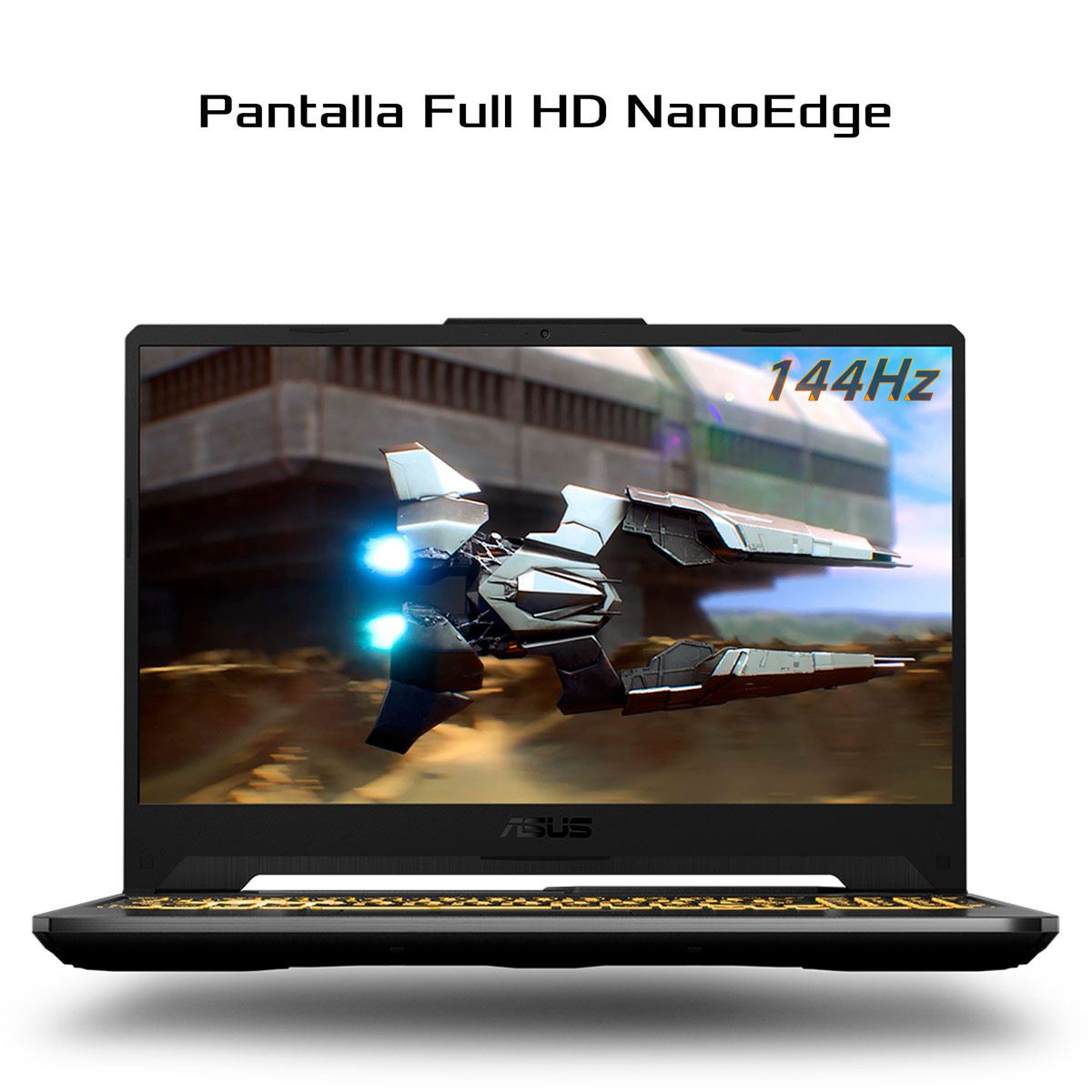 Laptop Gamer Asus FX506LH-HN002T Ci5 10300H 8G 512SSD GTX 1650 Gris