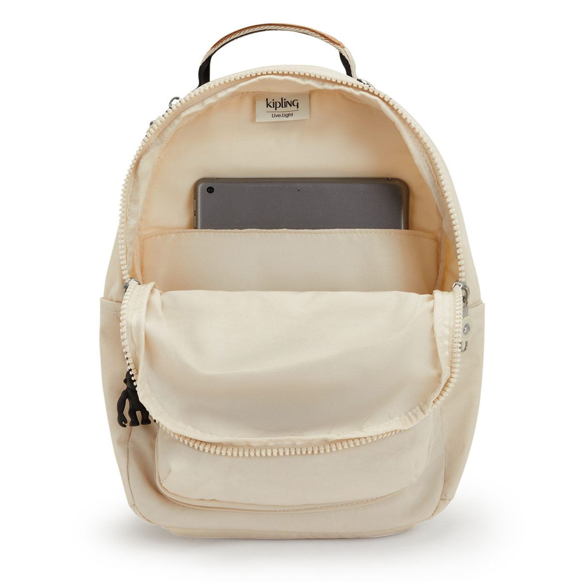 Mochila Kipling Beige modelo KI4082W58