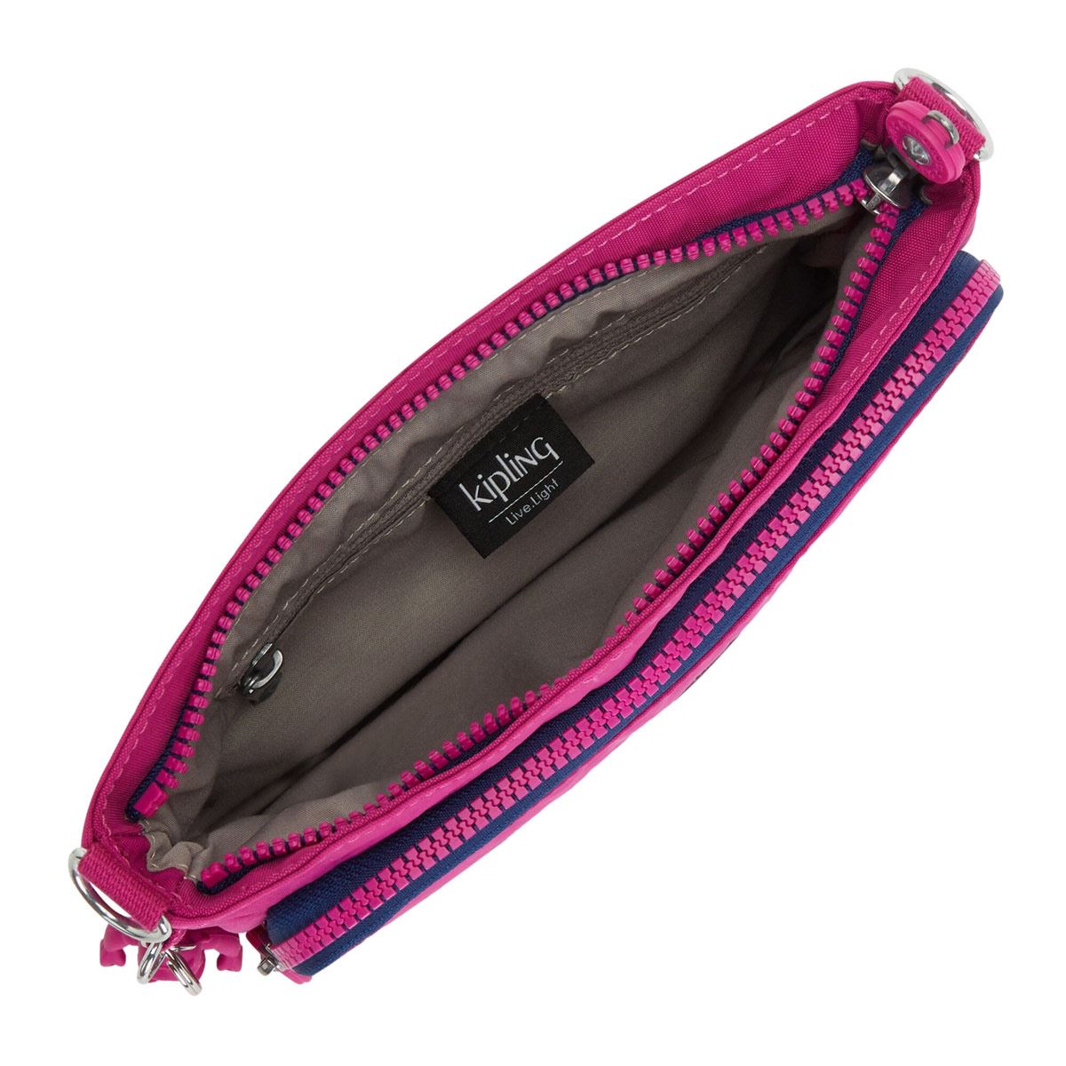 Bolsa Kipling rosa FIUSHA