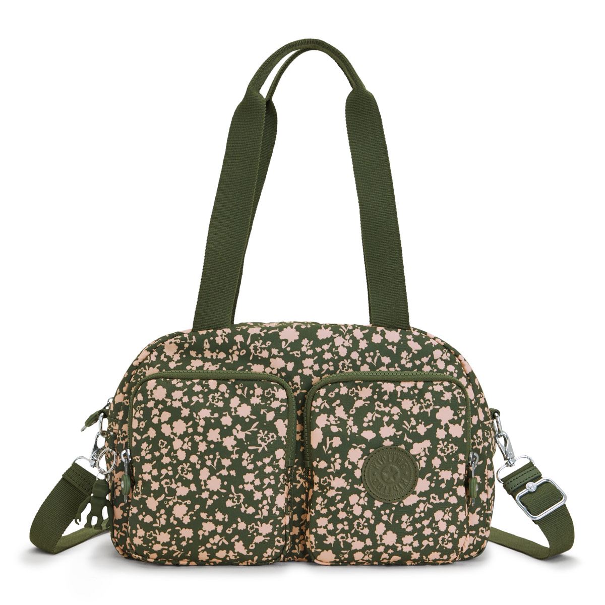 bolsa kipling dorada
