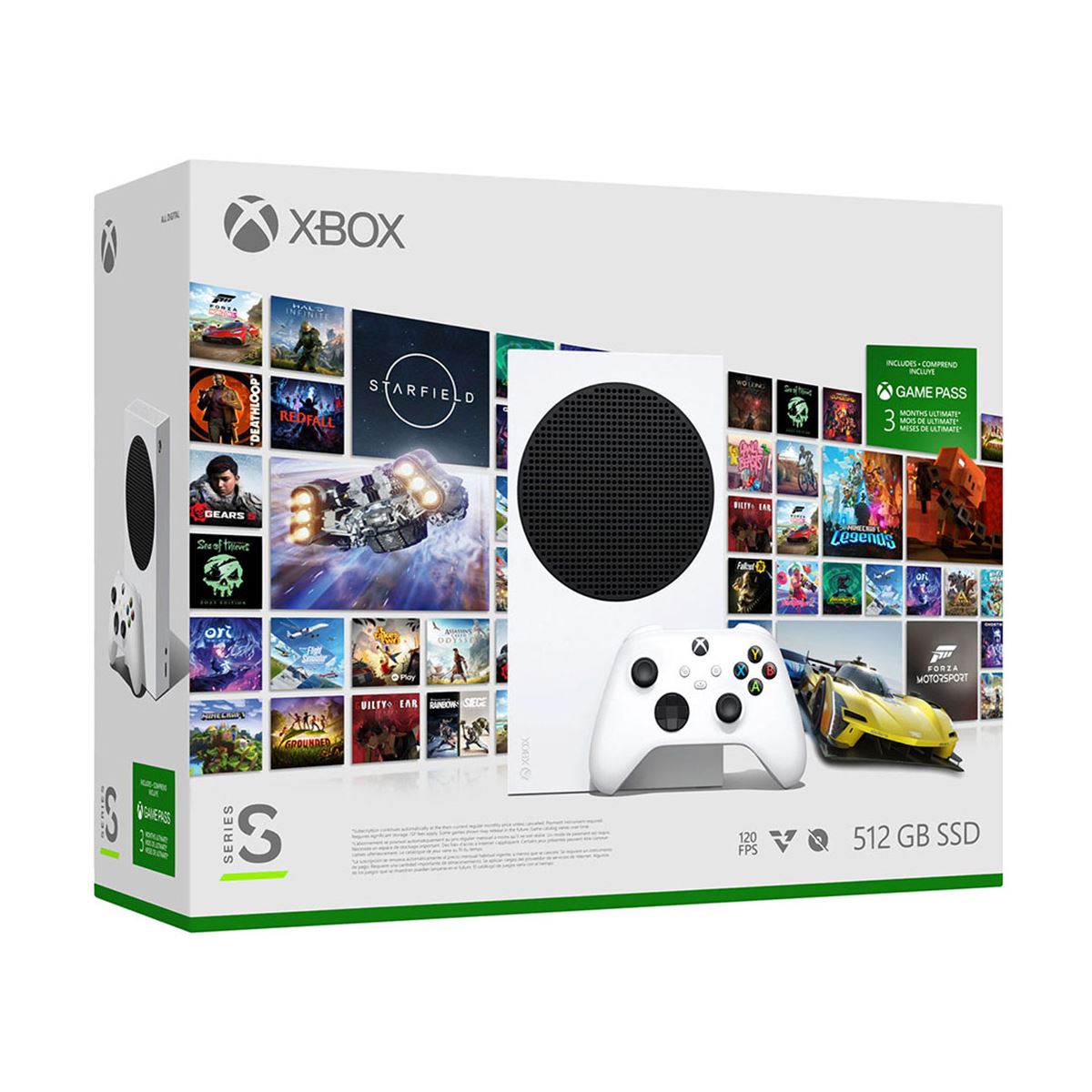 Consola Xbox Series S Starter 512GB + Game Pass