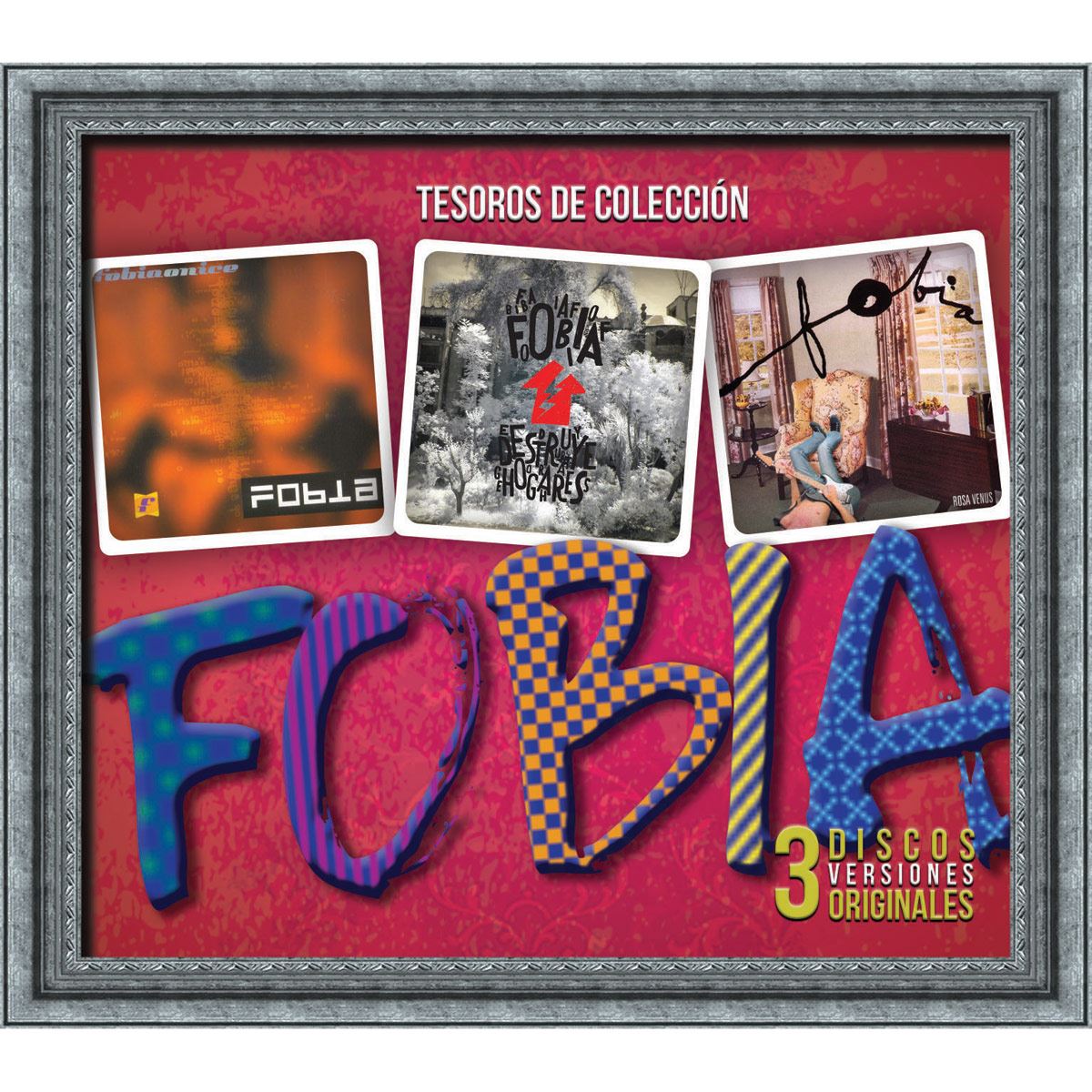 CD3 Fobia tesoros de colección : Rosa Venus / Fobia O.N. Ice / Destruye hogares