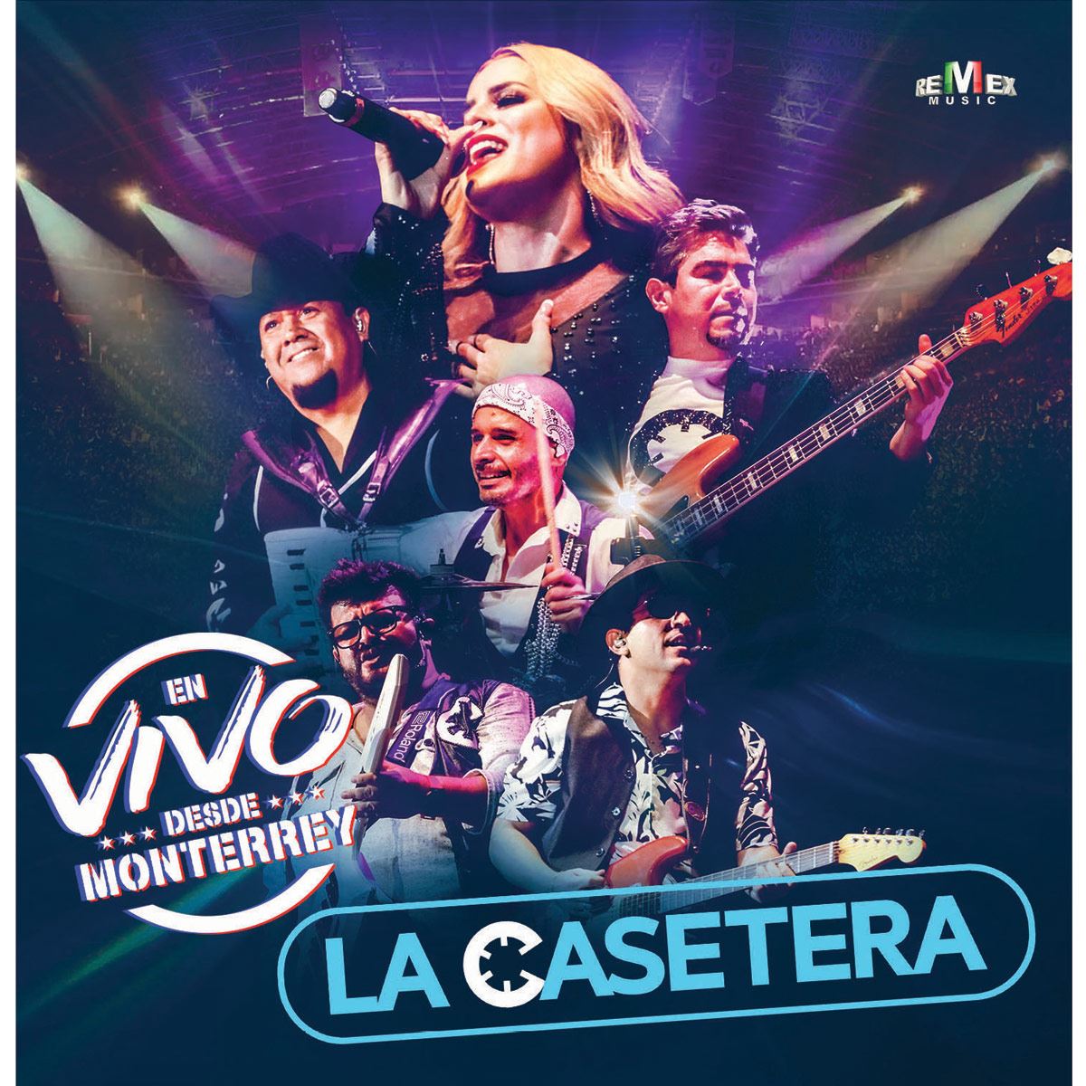 CD+DVD La Casetera en vivo desde Monterrey