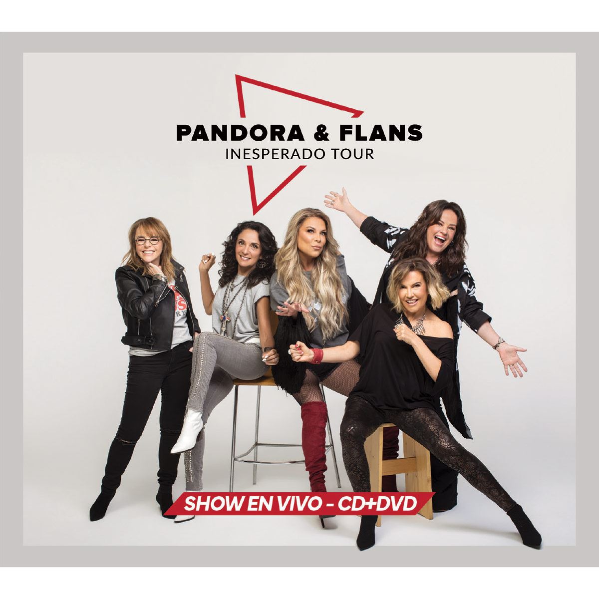 CD2+DVD Pandora & Flans - Inesperado Tour