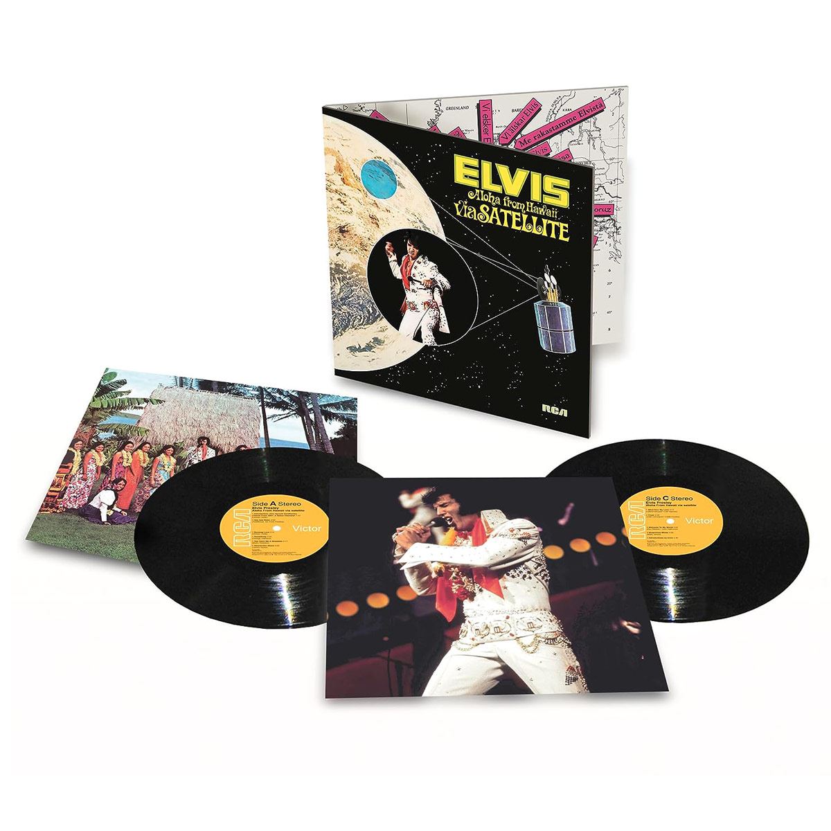 LP2  Elvis Presley - Aloha From Hawaii Vía Satélite