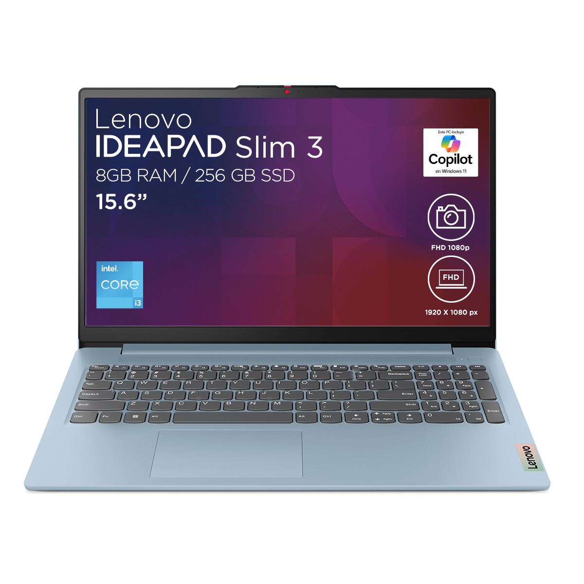 Laptop Lenovo IdeaPad Slim 3 15IAN8 Intel i3 8GB RAM 256SSD
