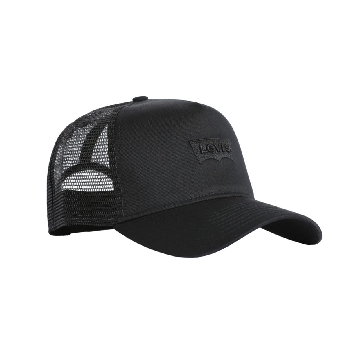 Gorra Levis Trucker negra para hombre