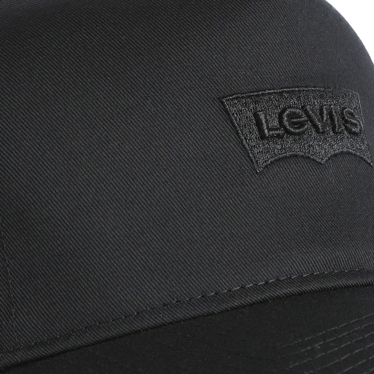 Gorra Levis Trucker negra para hombre