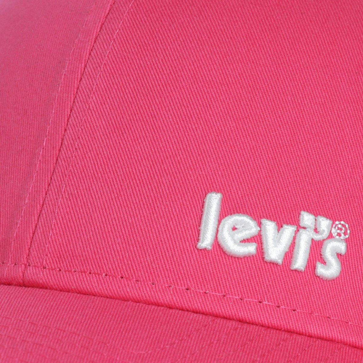 Gorra Levis beisbolera rosa para hombre