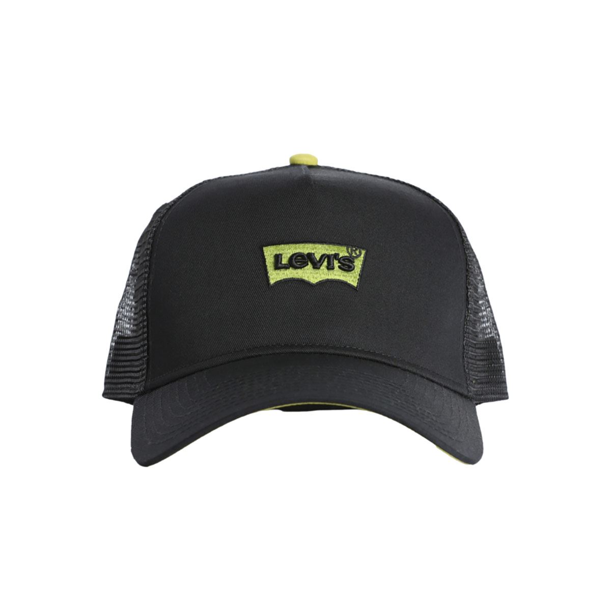 Gorra Levis Trucker negra para hombre