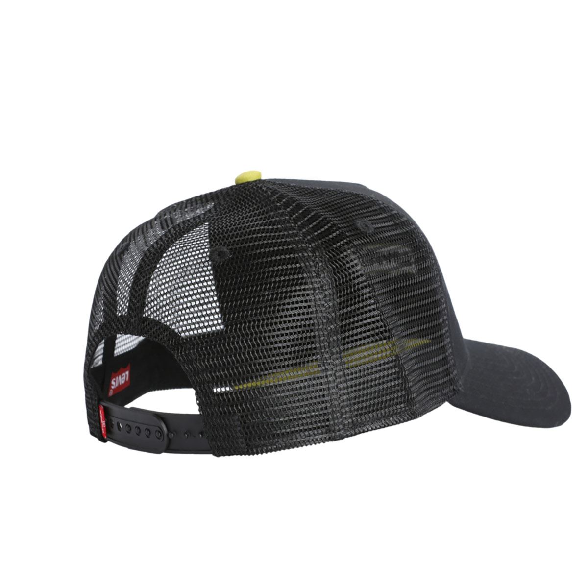 Gorra Levis Trucker negra para hombre