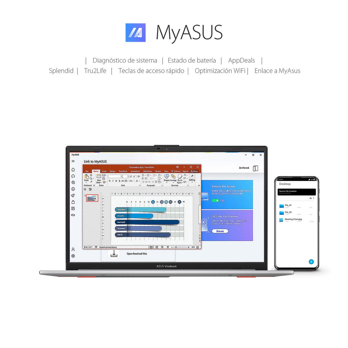 Laptop ASUS VivoBook Go E1504GA-NJ127W Ci3 8GB 512SSD