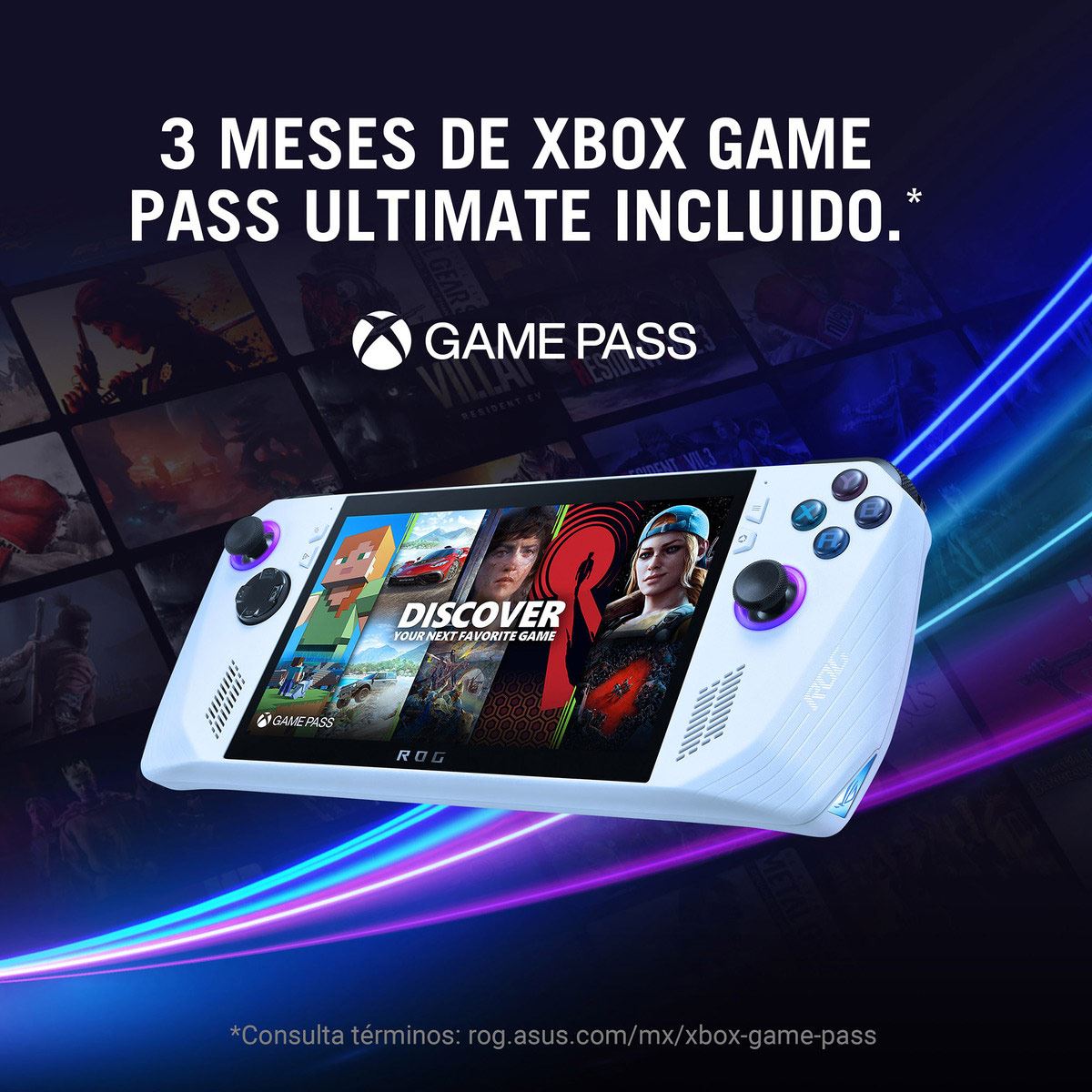 Consola Gamer Asus Rog Ally RC71L-NH001W R Z1 16 512