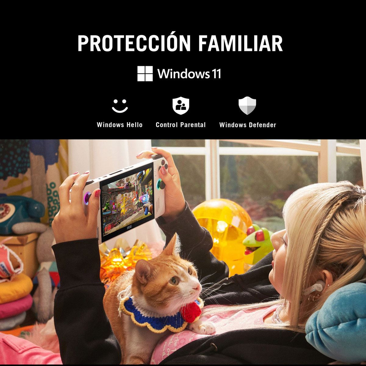 Consola Gamer Asus Rog Ally RC71L-NH001W R Z1 16 512